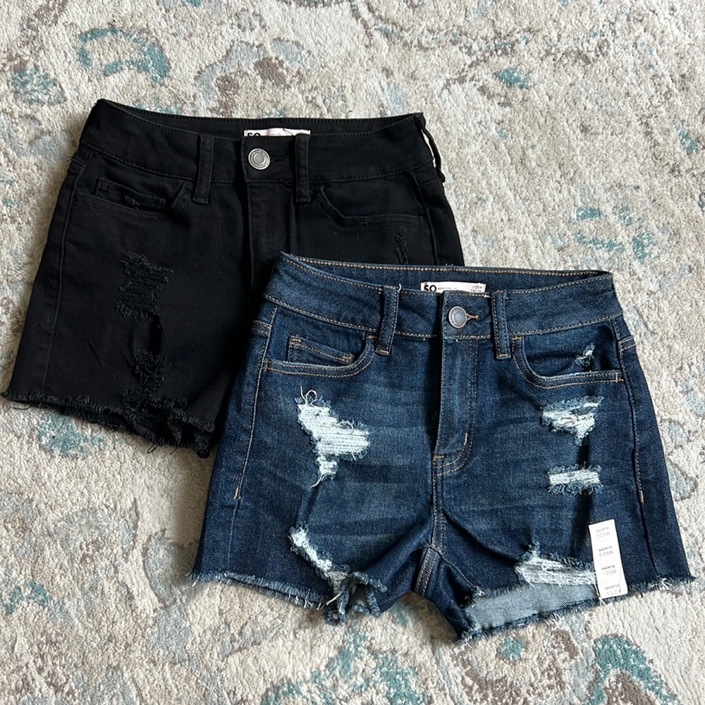 SO jean shorts